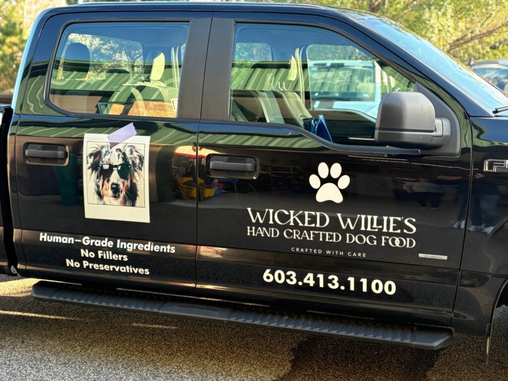 custom graphic decal for commercial truck